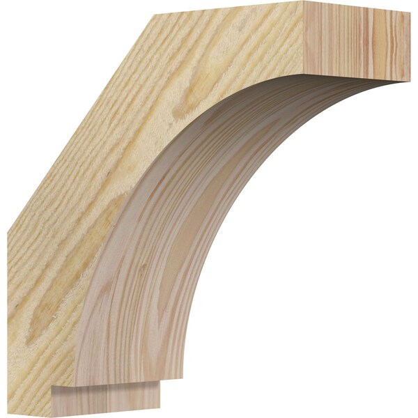 Ekena Millwork 4"W x 10"D x 10"H Imperial Rough Sawn Knee Brace, Douglas Fir BRC04X10X10IMP00RDF - main